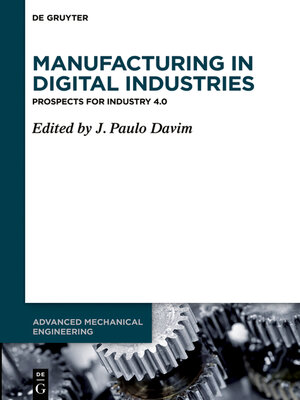 cover image of Manufacturing in Digital Industries